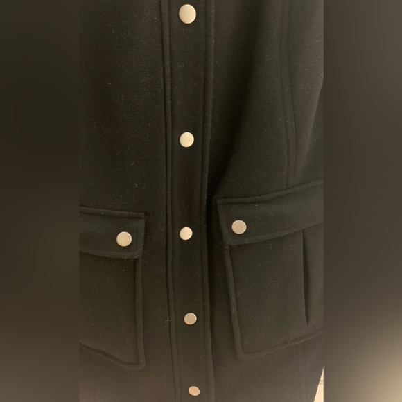 Express Black Winter Coat Size 10 - Picture 5 of 7